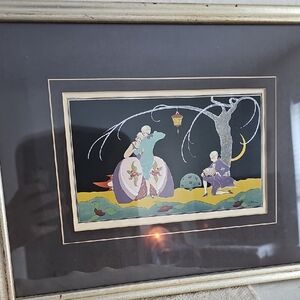 Framed Art Deco Style Print